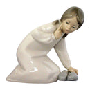 Lladró Figurine: 4523 Little Girl w/ Slippers