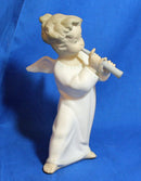 Lladró Figurine: 4540m Angel with Flute Matte