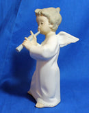 Lladró Figurine: 4540m Angel with Flute Matte