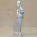 Lladró Figurine: 4591 Girl with Cockerel