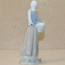 Lladró Figurine: 4591 Girl with Cockerel