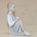Lladró Figurine: 4596 Girl with Flower