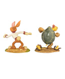WDCC Figurine Toby Tortoise and Max Hare - Slow But Sure, The Blue Streak