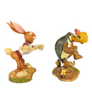 WDCC Figurine Toby Tortoise and Max Hare - Slow But Sure, The Blue Streak