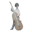 Lladró Figurine: 4615 Boy with Double Bass