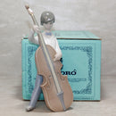 Lladró Figurine: 4615 Boy with Double Bass