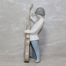 Lladró Figurine: 4615 Boy with Double Bass
