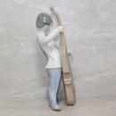 Lladró Figurine: 4615 Boy with Double Bass