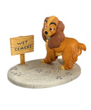 WDCC Figurine Lady - Lady in Love, Disney's Lady and the Tramp - Please Read