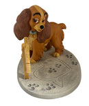 WDCC Figurine Lady - Lady in Love, Disney's Lady and the Tramp - Please Read