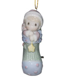 Precious Moments Ornament 465492A, Boy in Stocking