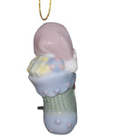 Precious Moments Ornament 465492A, Boy in Stocking
