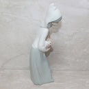 Lladró Figurine: 4677 Girl with Rooster