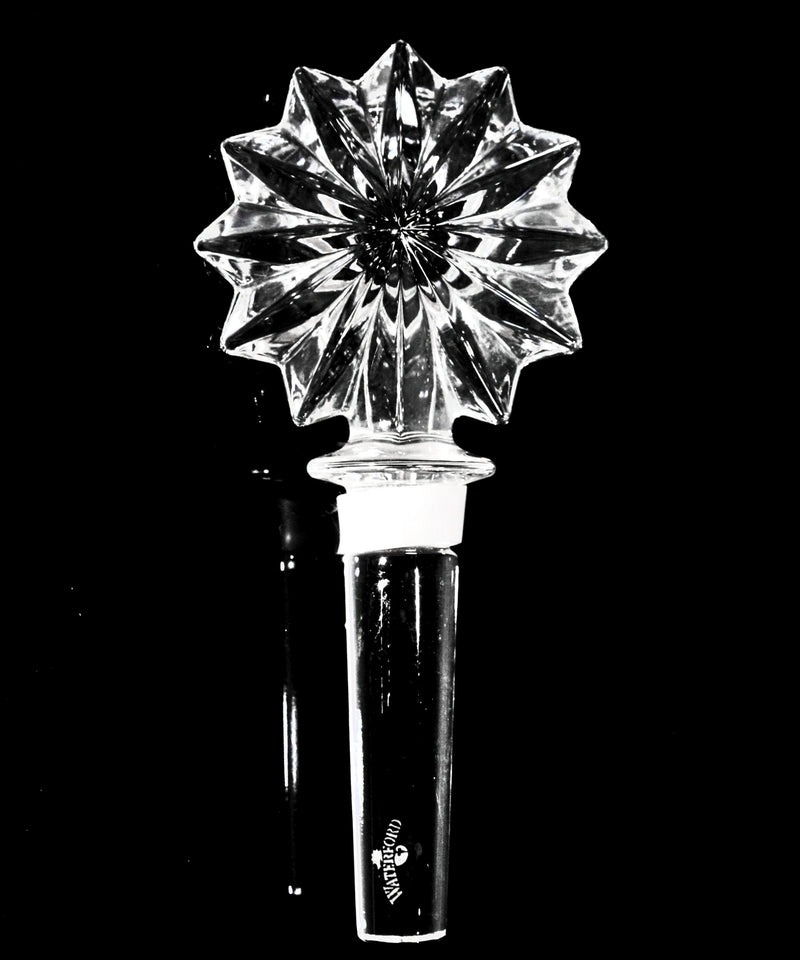 Waterford Crystal: Star of Erin Wine Bottle Stopper, 5"