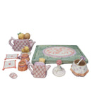 Precious Moments Figurine 482587, Couple on Sofa Mini Teaset