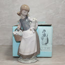 Lladró Figurine: 4835 Girl with Lamb