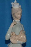 Lladró Figurine: 4893 Walk the Dog