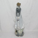 Lladró Figurine: 4922 Sea Breeze Wind Blown Girl