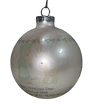 Precious Moments Ornament 492205, Merry Christmas Dear- Glass Ball 1988