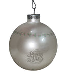 Precious Moments Ornament 492205, Merry Christmas Dear- Glass Ball 1988