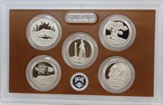 2013 Proof set 10 Pack CN-Clad Kennedy, Presidential Dollar, State quarters - (OGP) 140 coins