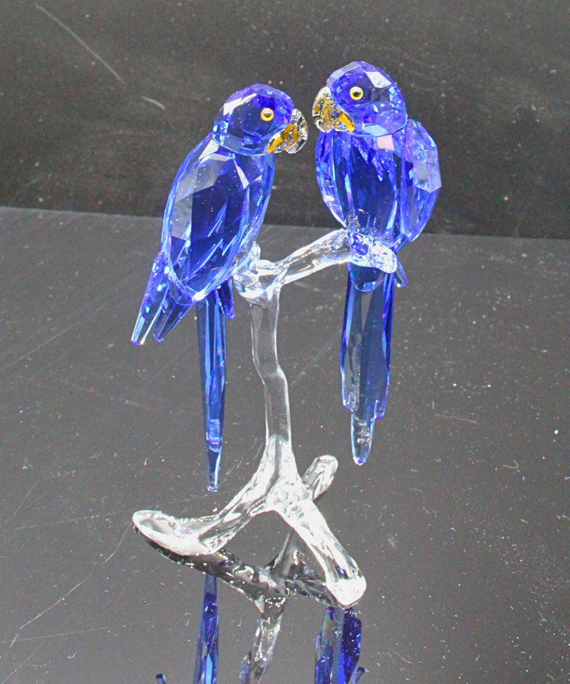 Swarovski Figurine: 5004730 Hyacinth Macaws | SCS