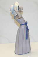 Lladró Figurine: 5011 Coy - Girl with Hat