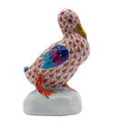 Herend Figurine: 5022 Duck -  Rust