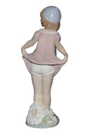 Lladró Figurine: 5038 Girl Bowling