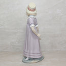 Lladró Figurine: 5044 Girl with Toy Wagon