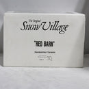 Department 56 Red Barn, Snow Village, 50814