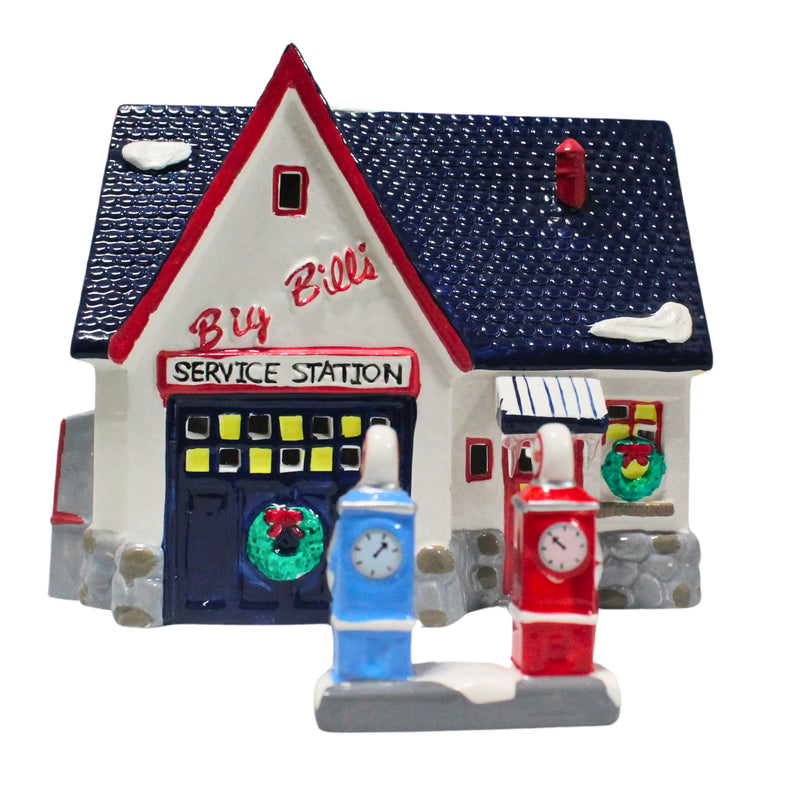 Department 56: 51284 Big Bill's Service Station - Set of 2