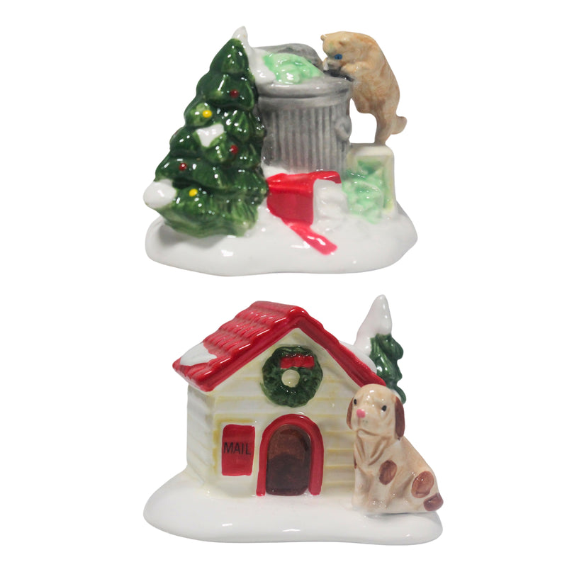 Department 56: 51314 Cat And Dog - Set of 2