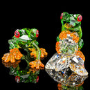 Swarovski Crystal Figurine Pair of Frogs, Crystal Paradise, 5136807