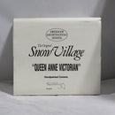 Department 56 Queen Anne Victorian, Snow Village, American Architecture, 51578