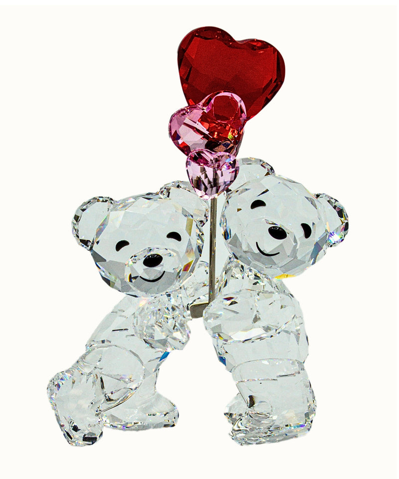 Swarovski Figurine: 5185778 Kris Bear - Heart Balloons