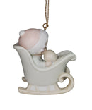 Precious Moments Ornament 520241, Baby's First Christmas- 1988 Girl