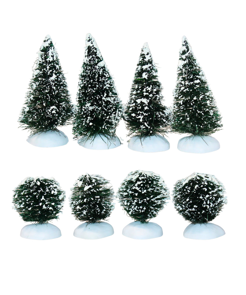 Department 56: 52035 Frosted Topiary Trees