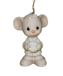 Precious Moments Ornament 520446, Sno-ball Without You, Dated 2001