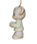 Precious Moments Ornament 520446, Sno-ball Without You, Dated 2001