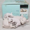 Lladró Figurine: 5228 Playful Piglets