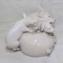 Lladró Figurine: 5228 Playful Piglets