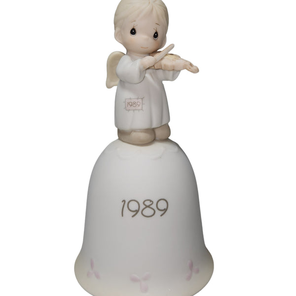 Precious Moments Bell 522821, Oh Holy Night, Dated 1989