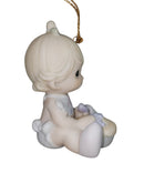Precious Moments Ornament 523771, Baby's First Christmas- 1990
