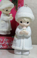 Precious Moments Ornament: 524174 May Our Christmas Be Merry