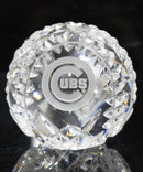 Waterford Crystal: MLB Team Paperweights Chicago Cubs Baseball, 2.5"