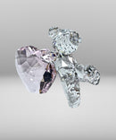 Swarovski Crystal Figurine Pink Heart, Kris Bear, 5265323