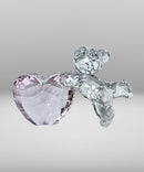 Swarovski Crystal Figurine Pink Heart, Kris Bear, 5265323