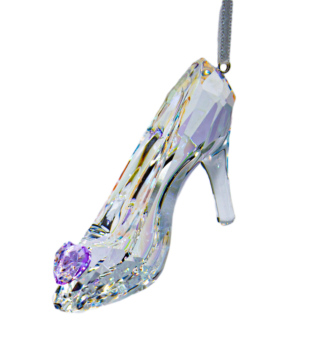廃番） SWAROVSKI ガラスの靴 パープル シンデレラ 5270155 Swarovski Crystal: 5270155 Cinderella's Slipper