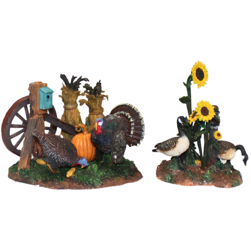 Department 56: 52939 Turkeys/Geese In The Field